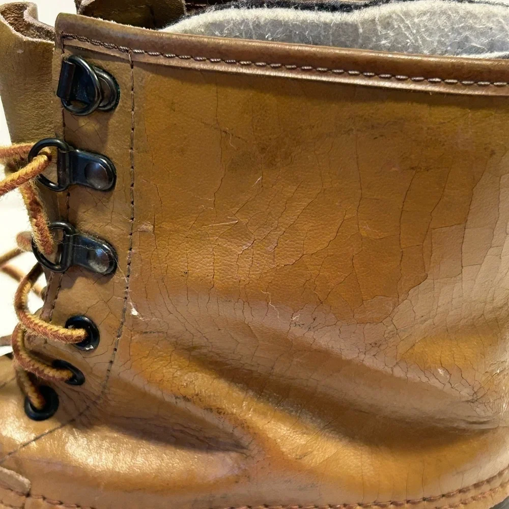 Sorel Kaufman Canada Waterproof Insulated Leather Winter Boots Woman’s Size 9